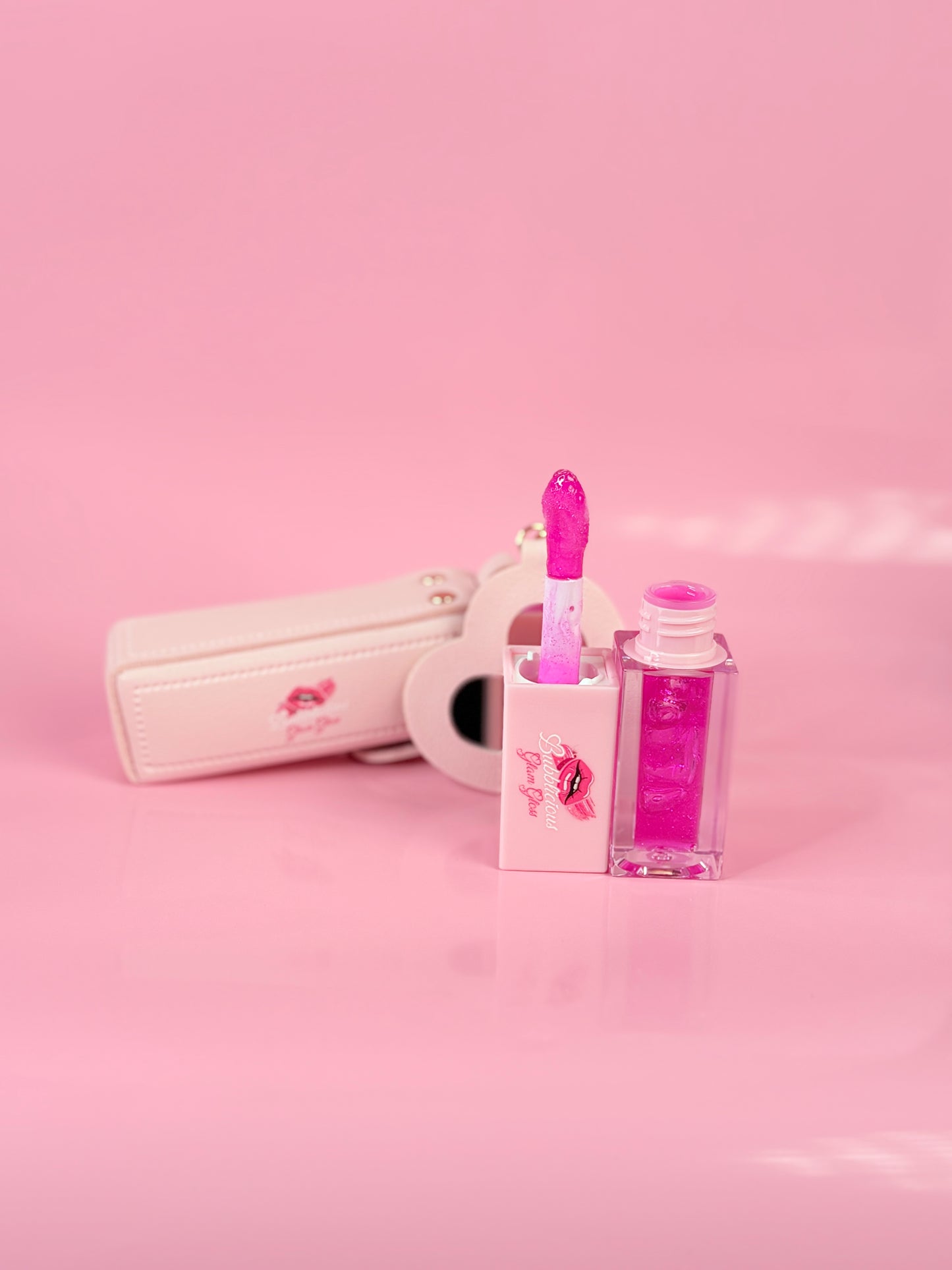 Hot Pink Lush With Keychain