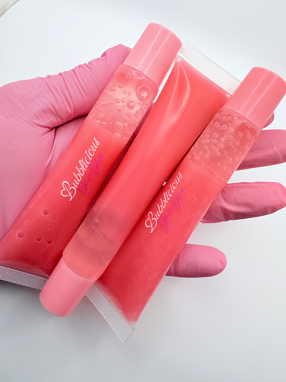 Creamy Pink & Clear Duo