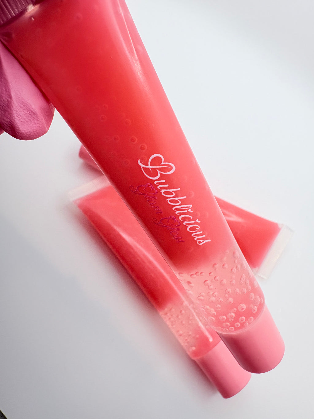 Creamy Pink & Clear Duo