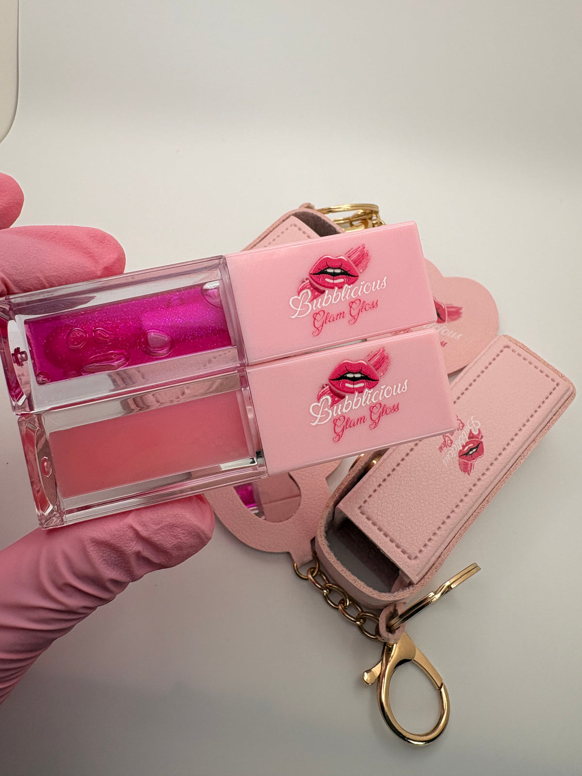 Hot Pink Lush With Keychain