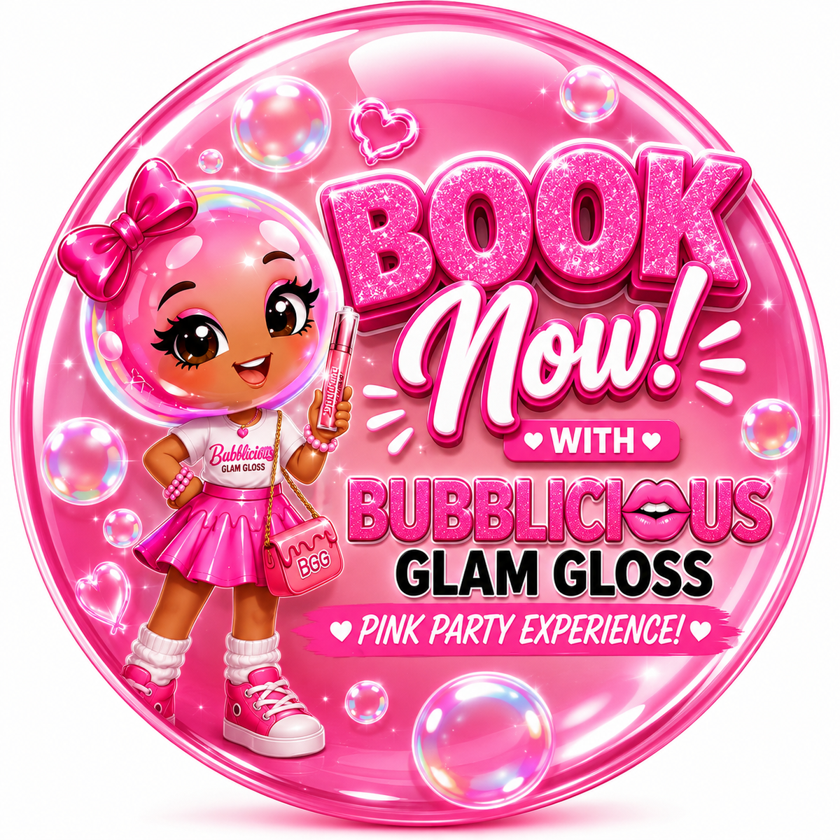 Bubblee Pink Party