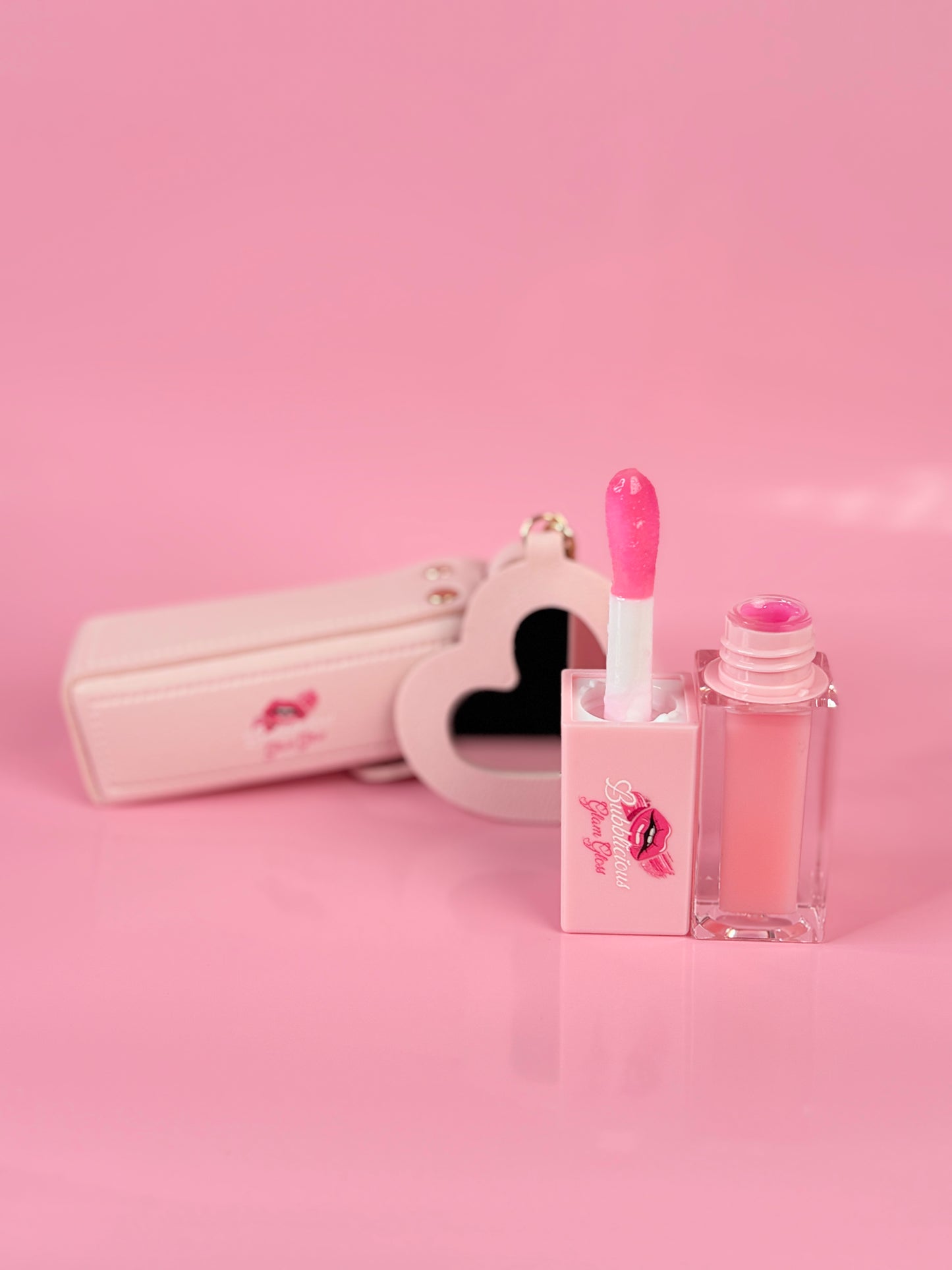 Lush Pink With Pink Keychain