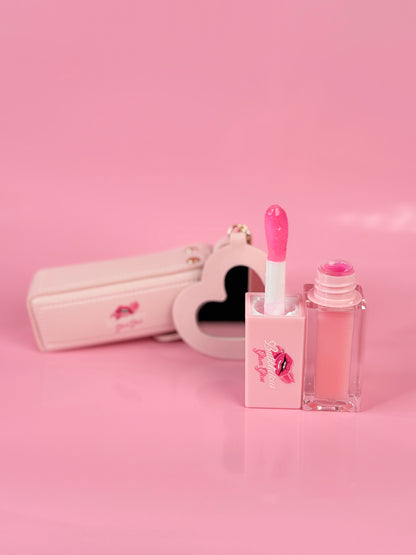 Lush Pink With Pink Keychain