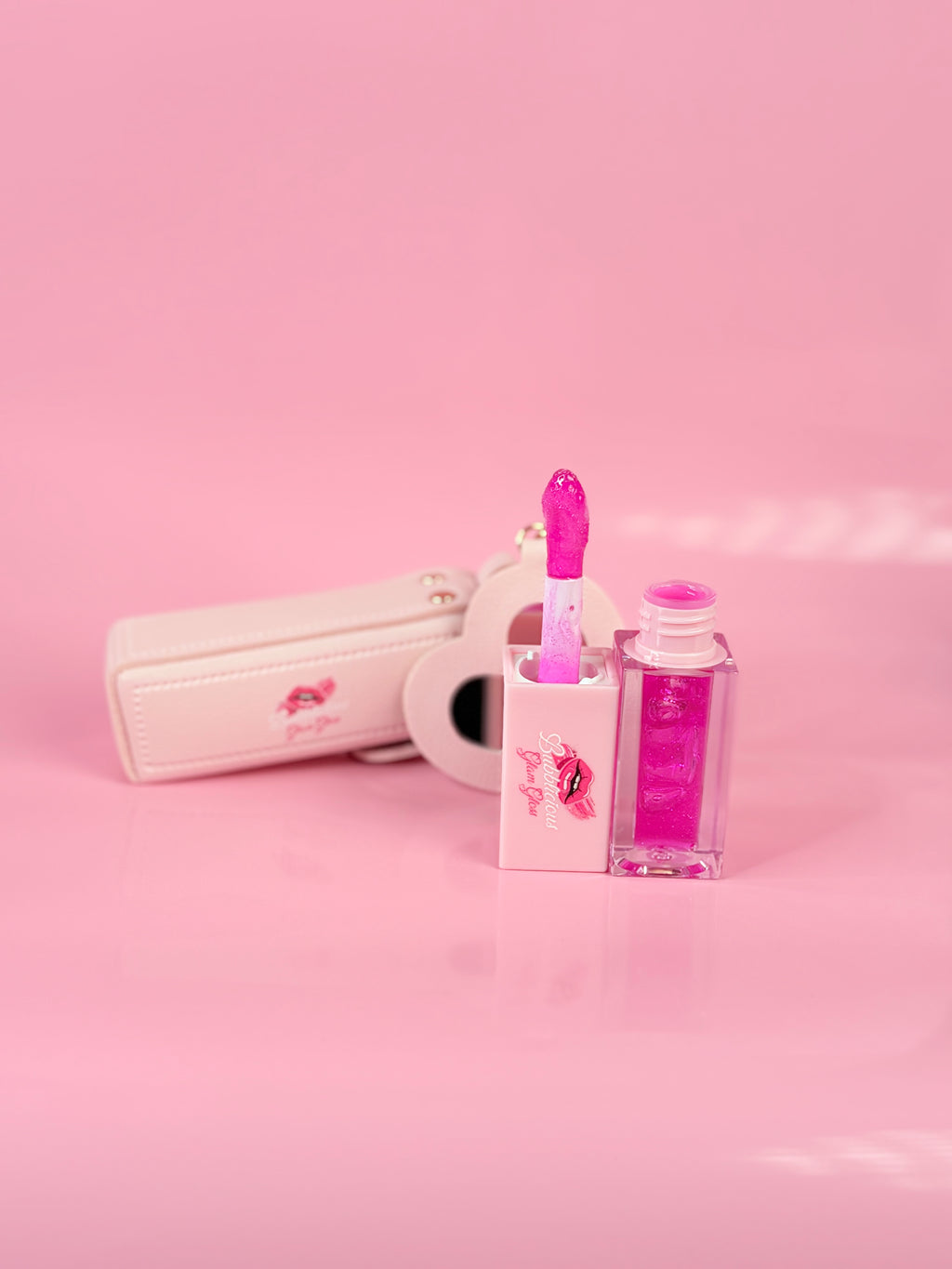 Hot Pink Lush With Keychain