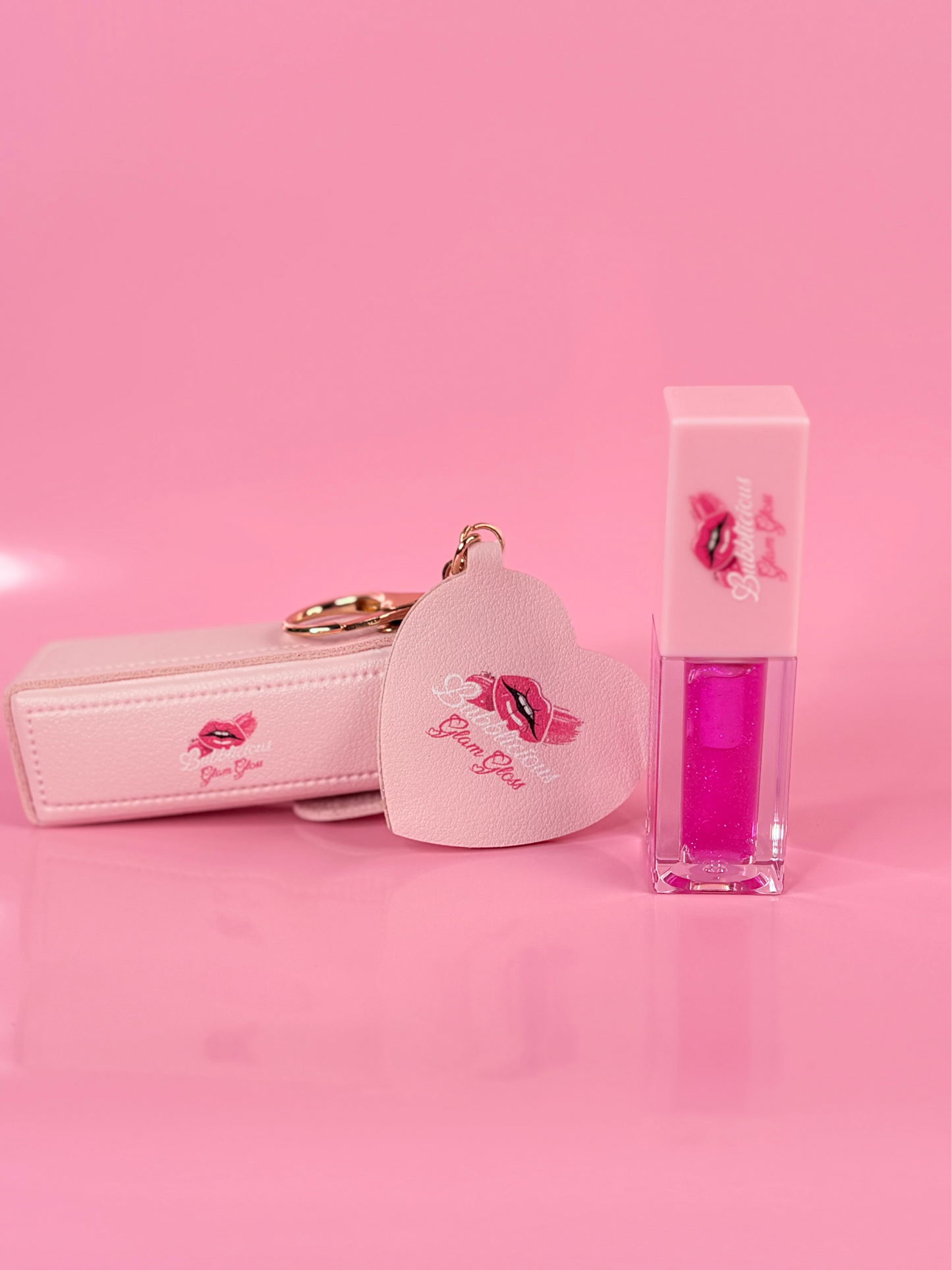 Hot Pink Lush With Keychain