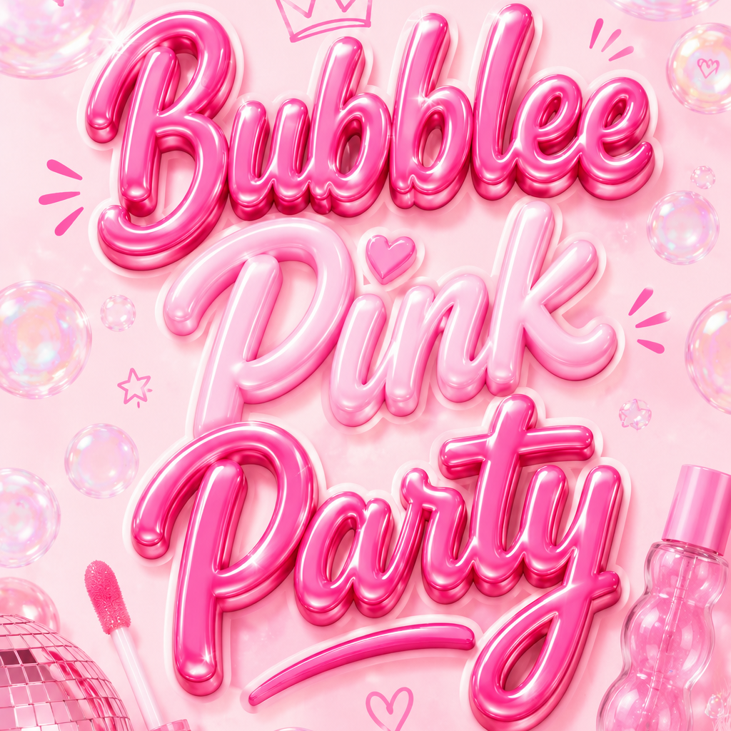 Bubblee Pink Party