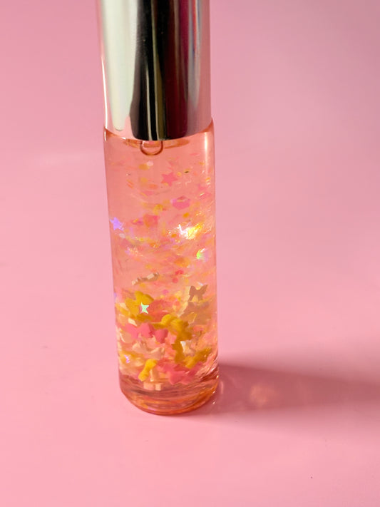Pretty Pink Bow Lip Oil